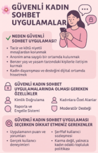 güvenli kadın sohbet uygulamaları